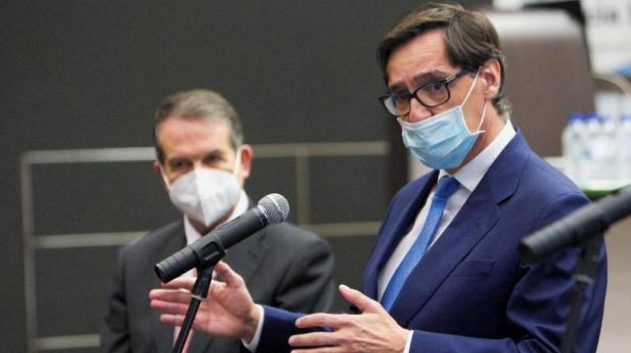 El ministro de Sanidad, Salvador Illa.