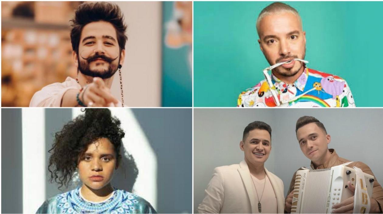 Camilo, J Balvin, Lido Pimienta, Jorge Celedón y Sergio Luis, nominados.