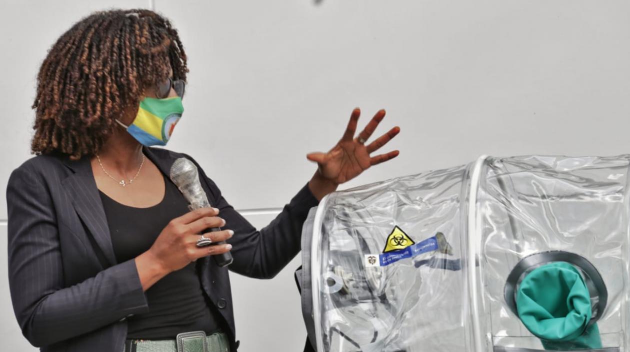 Mabel Torres, ministra de Ciencia.