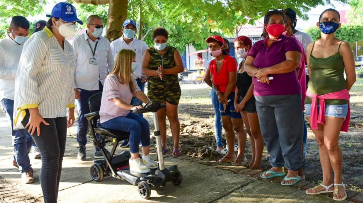 La Gobernadora del Atlántico, Elsa Noguera.