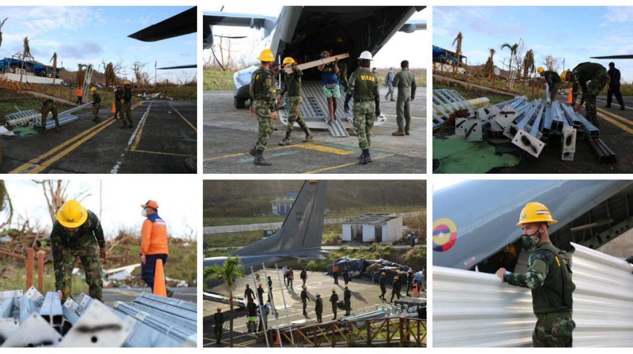 Primeras casas llegando a Providencia.