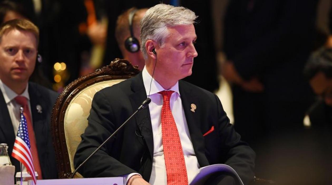 Robert O'Brien, asesor de seguridad de la administración Trump.