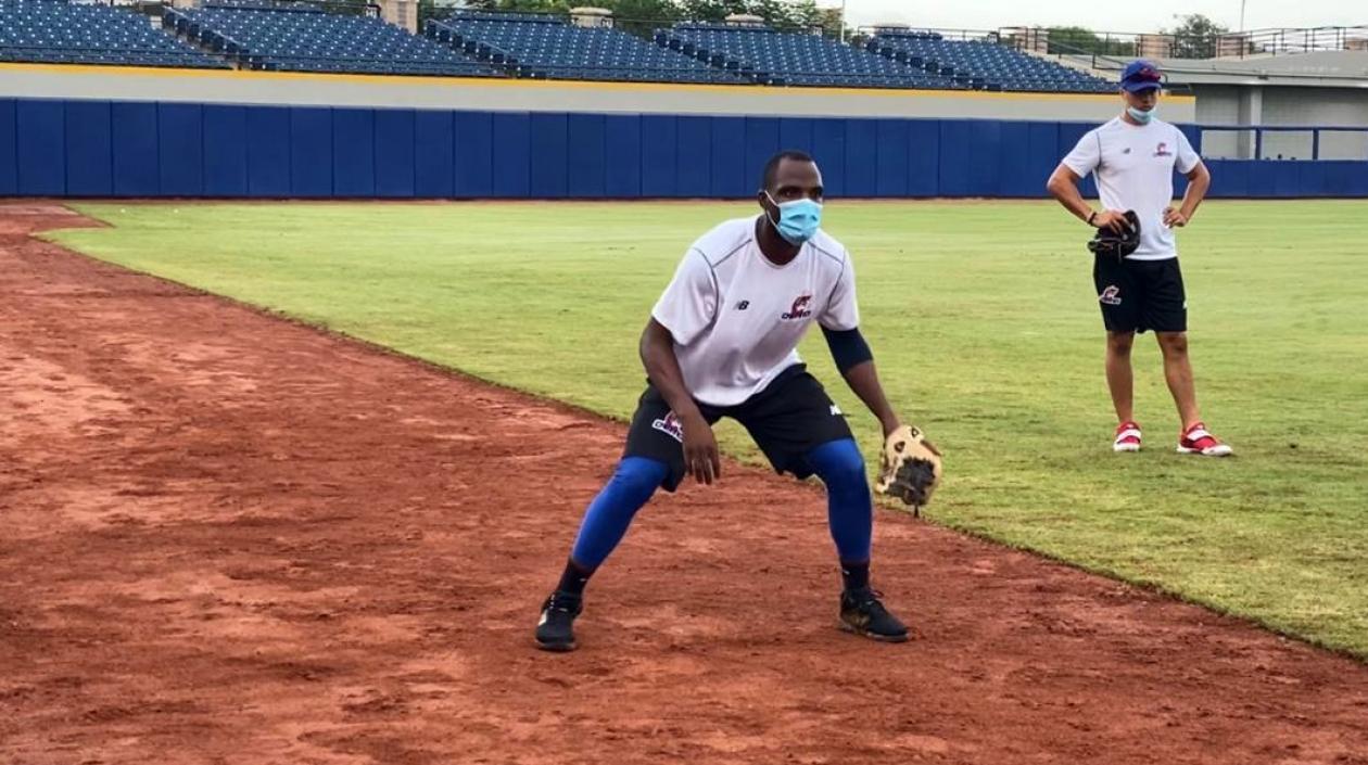 Audy Ciriaco, pelotero dominicano. 