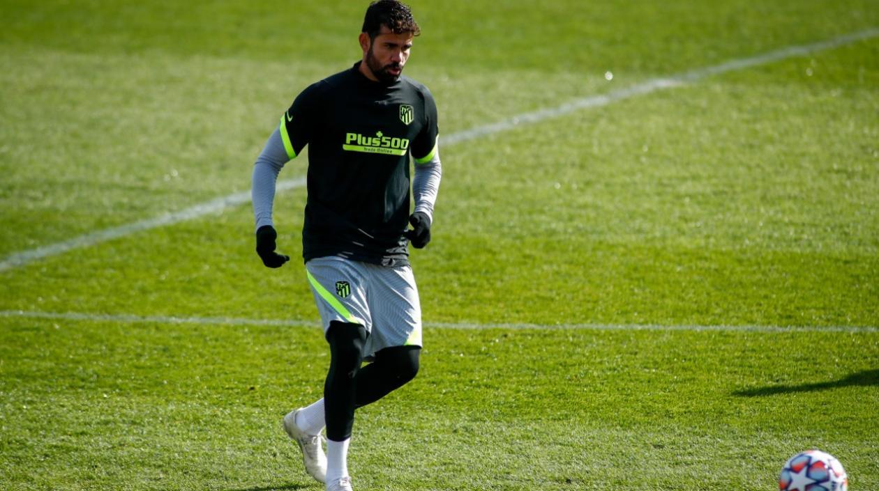 Diego Costa, delantero del Atlético. 