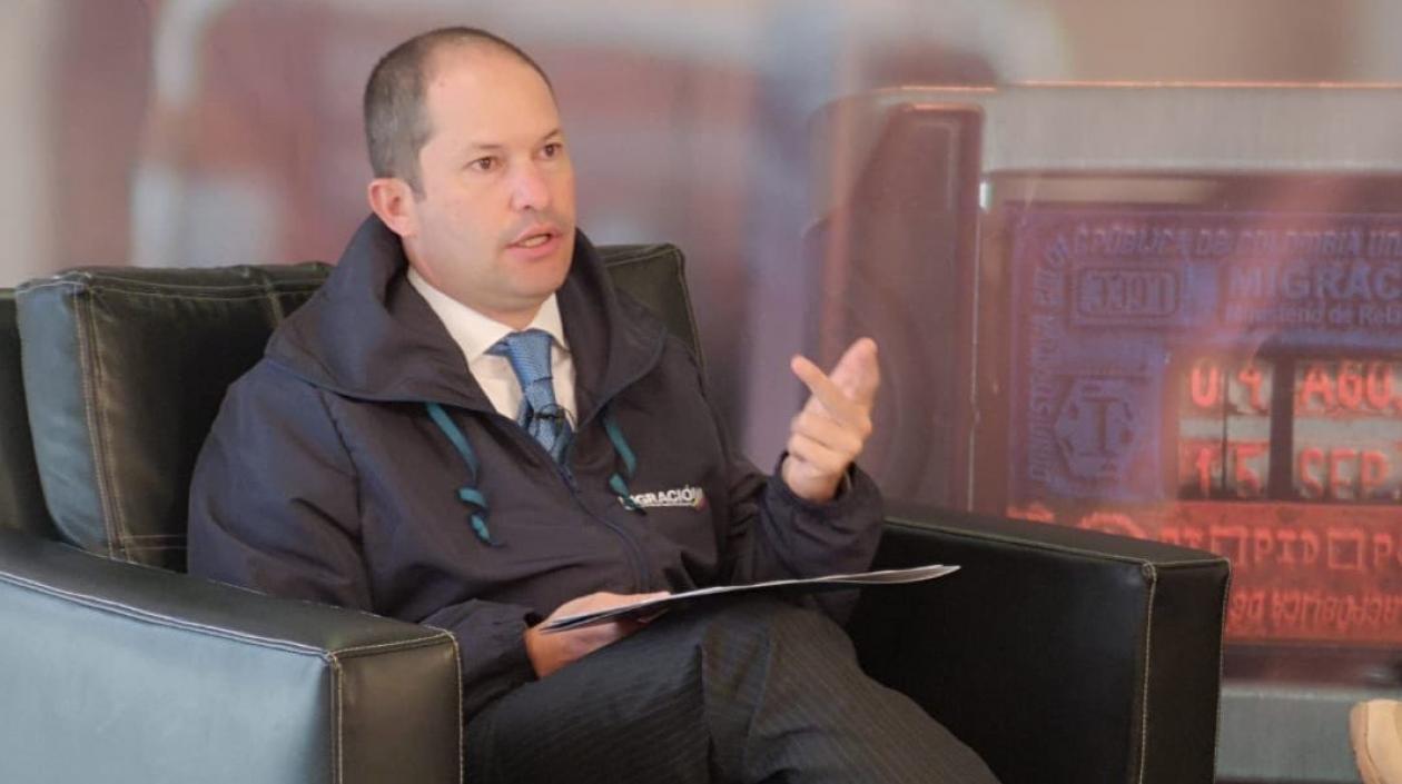 Juan Francisco Espinosa, director de Migración Colombia.