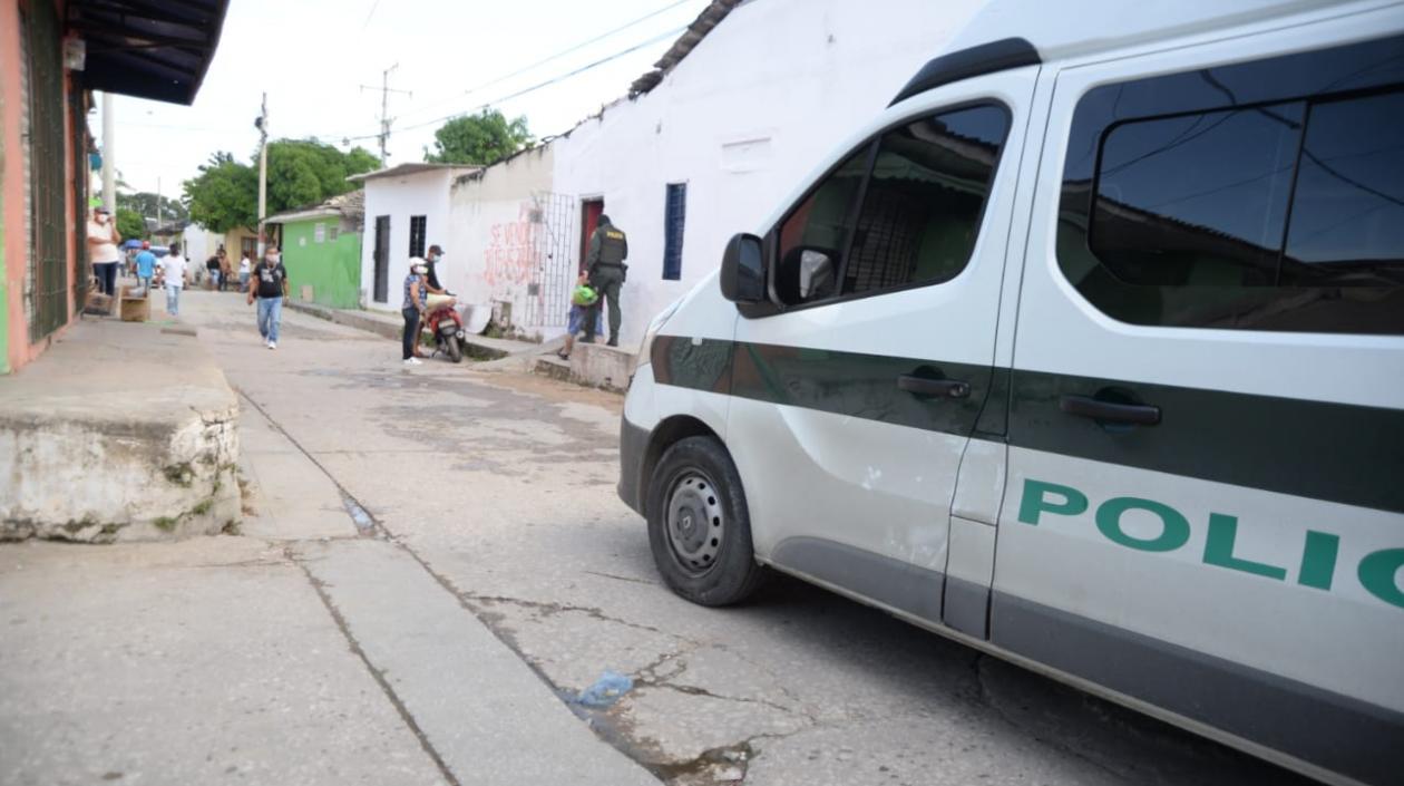 En este lugar se presentó el nuevo homicidio en el barrio Cruz de Mayo. 