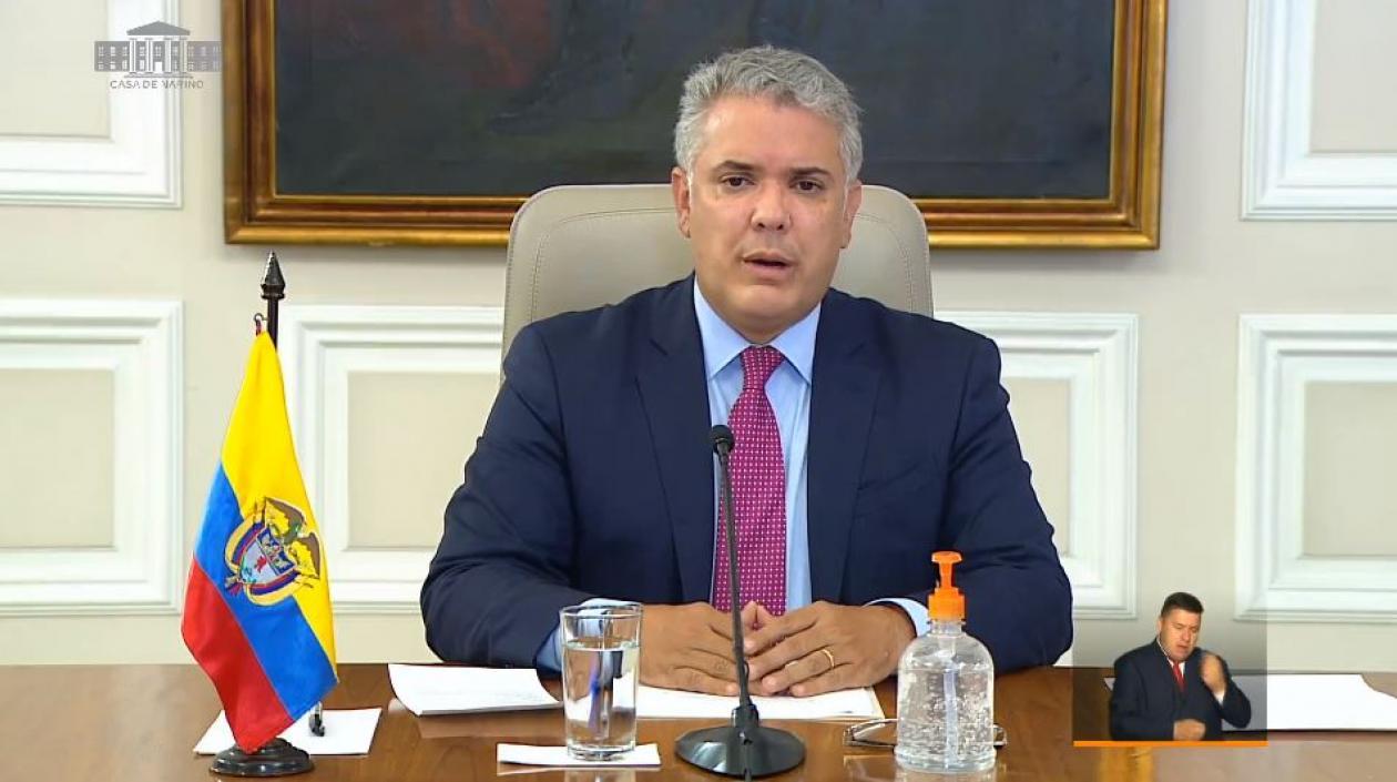 Presidente Iván Duque 