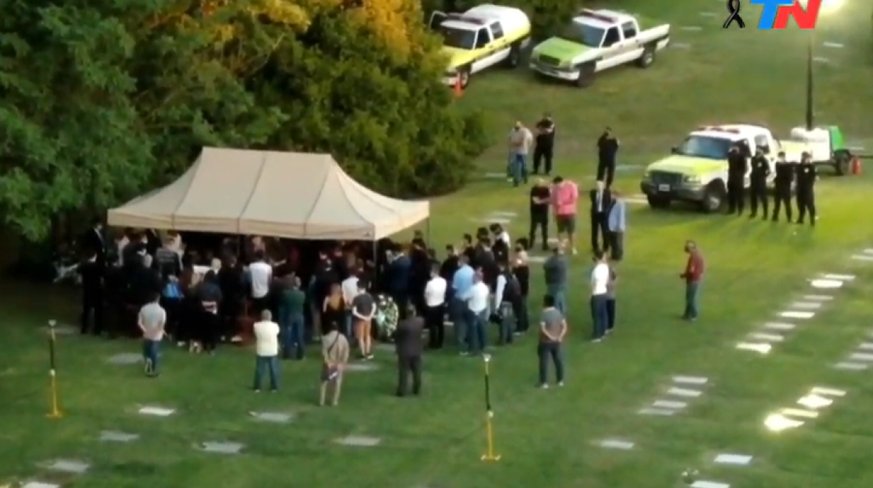 Cementerio donde fue enterrado Diego Maradona.