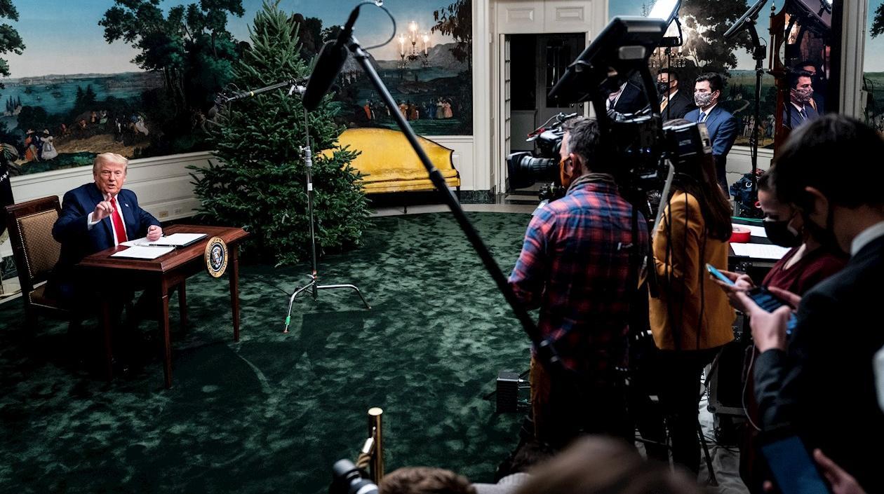 El presidente de Estados Unidos, Donald Trump.