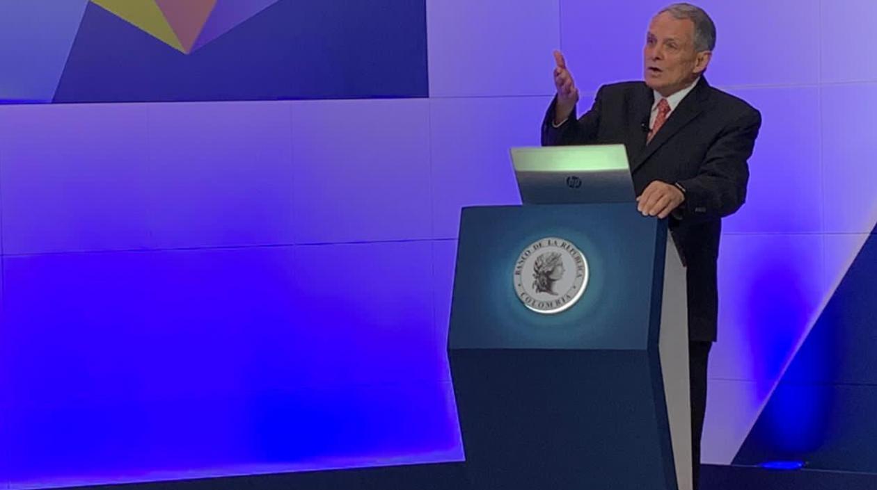 El gerente del Banco, Juan José Echavarría.