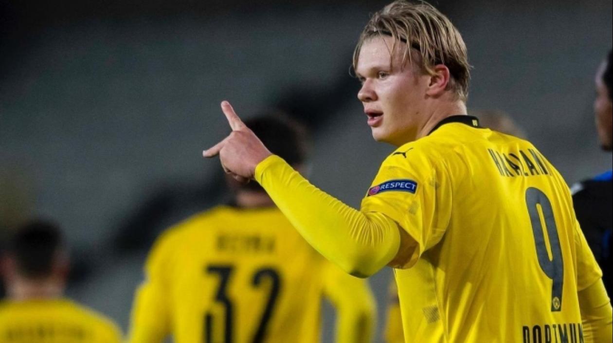 El goleador noruego Erling Haaland.