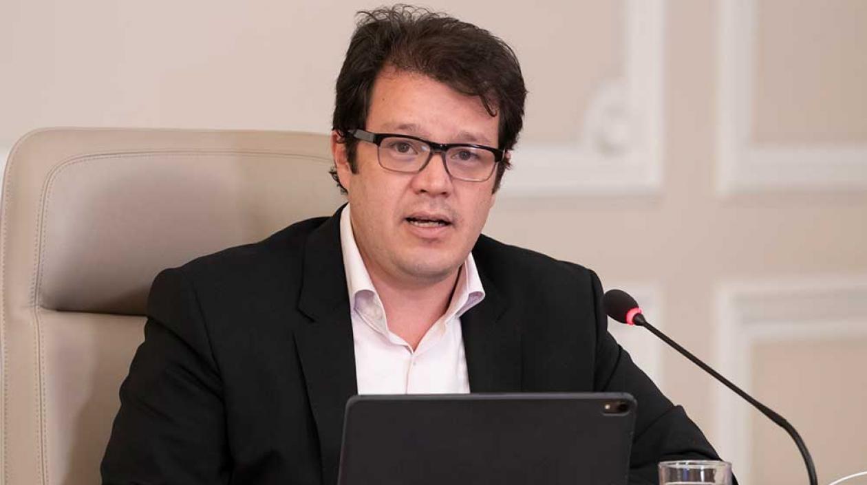 El Consejero Presidencial Víctor Muñoz.