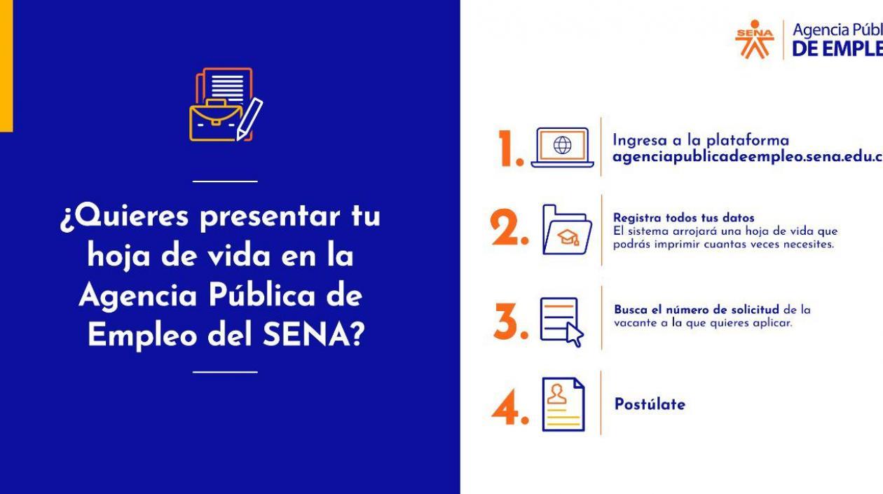 Aquí está explicado el proceso para aplicar a las vacantes del SENA.