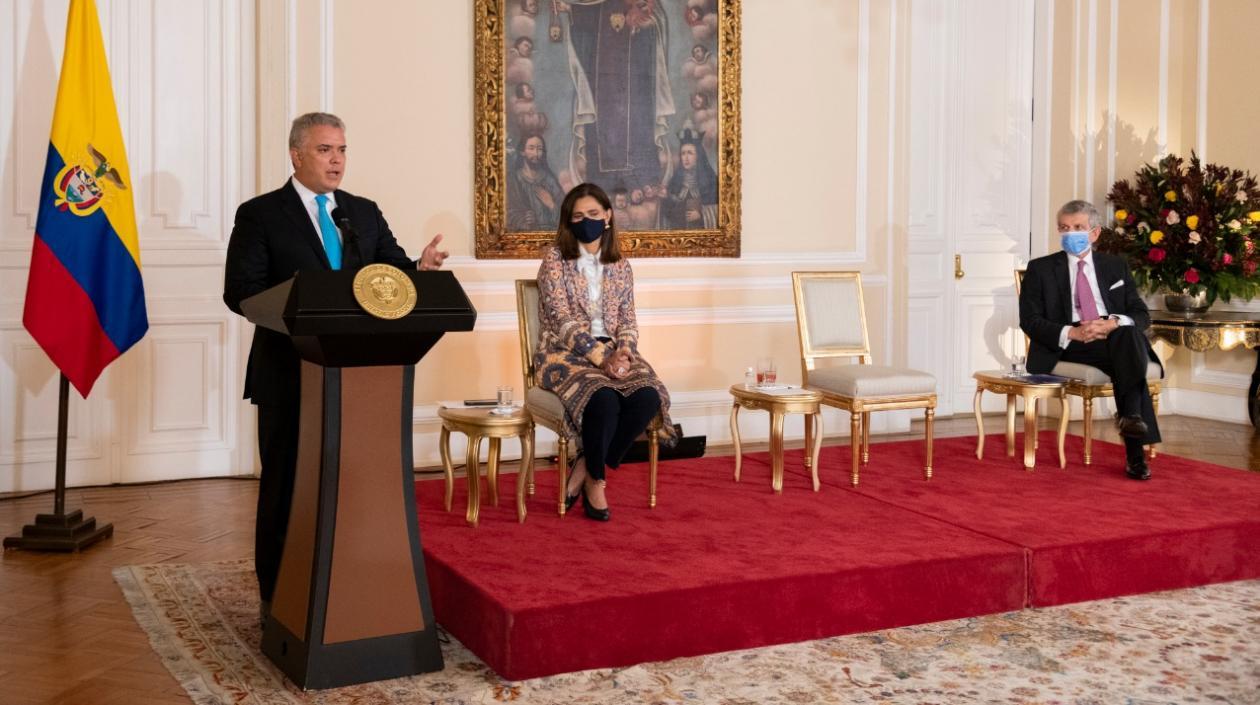 El Presidente de la República, Iván Duque.