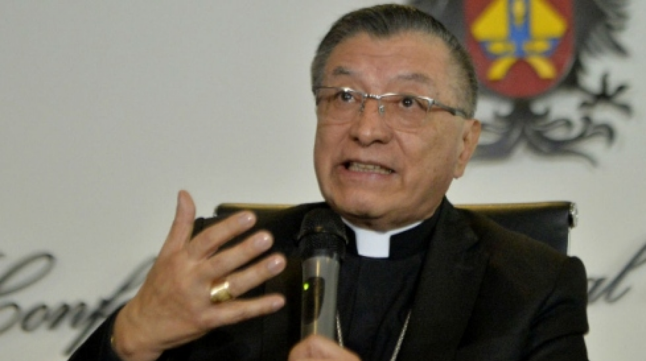 El presidente de la CEC, monseñor Óscar Urbina.