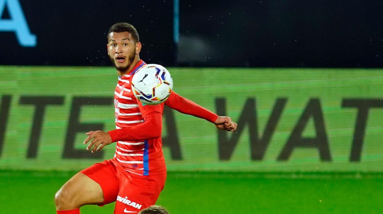 Luis Suárez, delantero colombiano. 