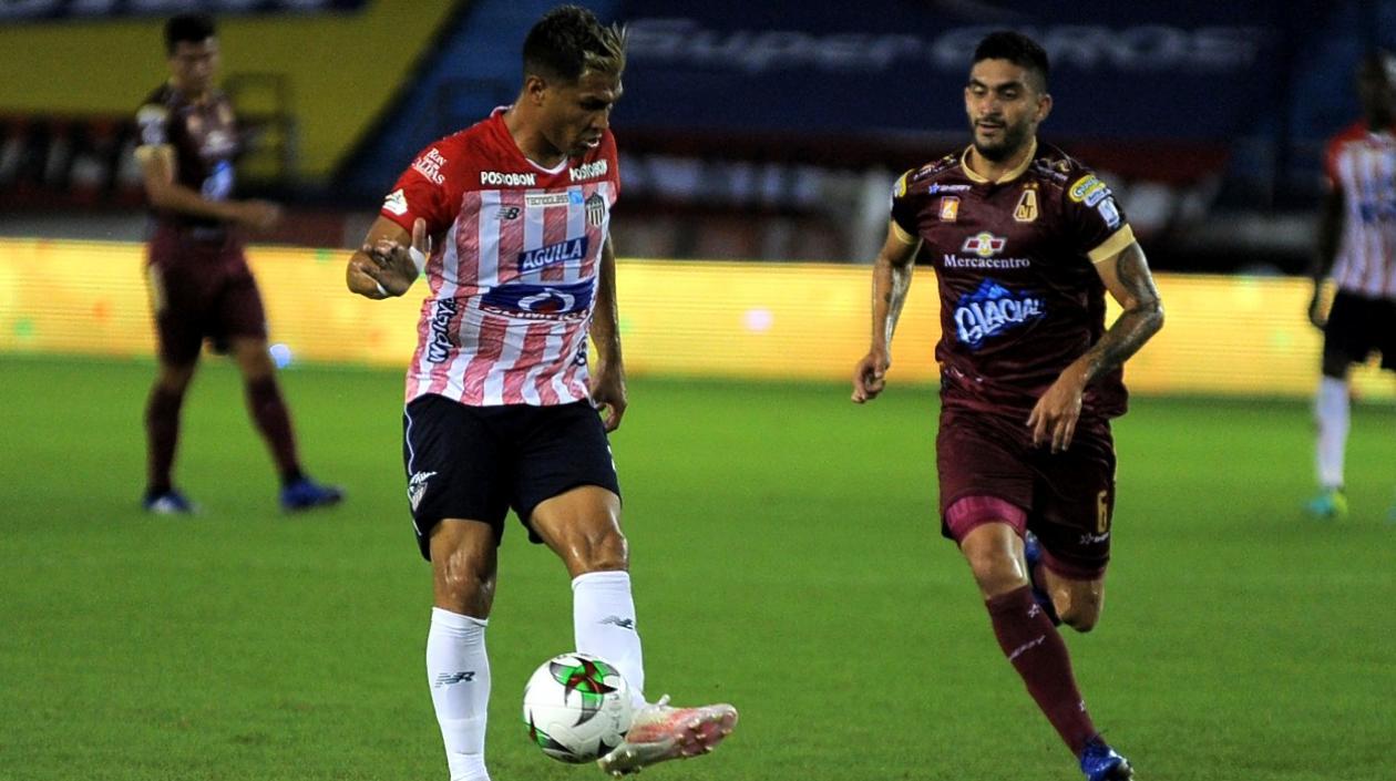 Teófilo Gutiérrez, delantero de Junior. 