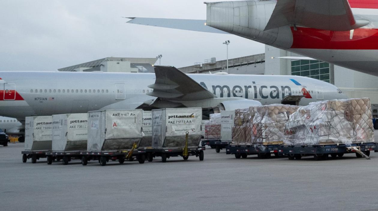 Avión de American Airlines.