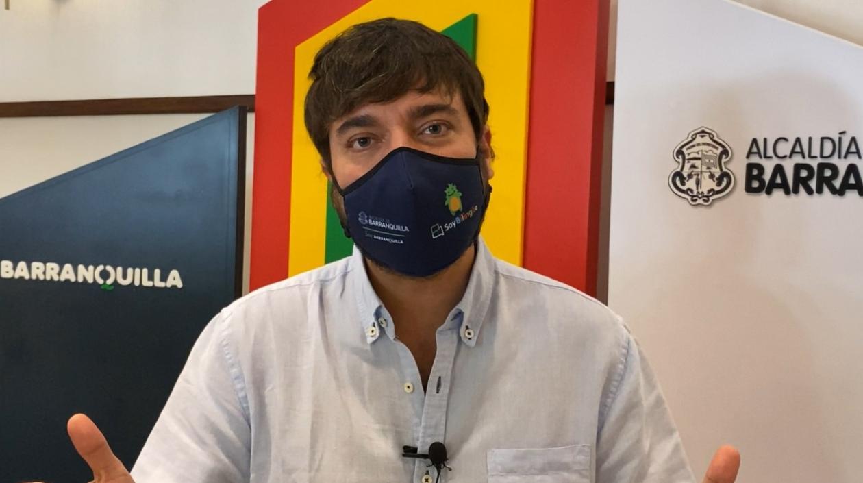 Jaime Pumarejo, Alcalde de Barranquilla.