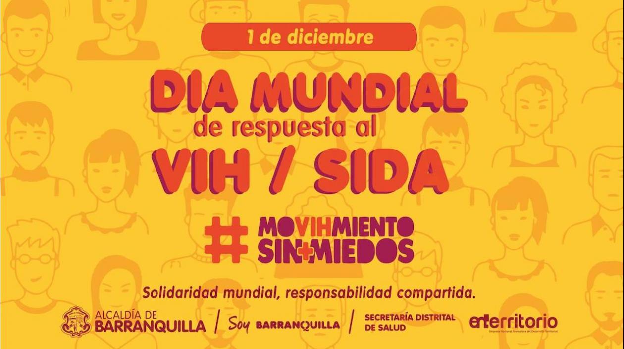 Barranquilla se suma a este llamado que hacen ONUSIDA.