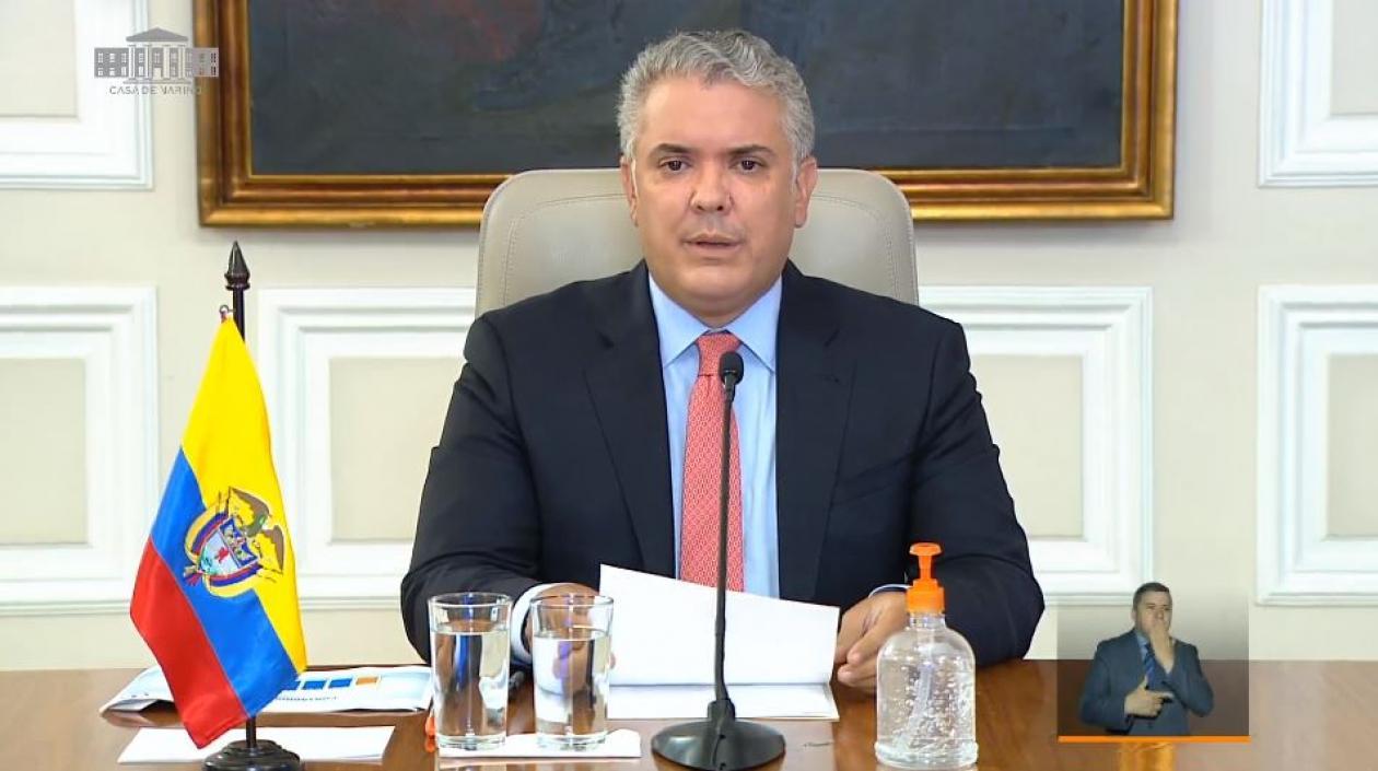 Presidente Iván Duque.