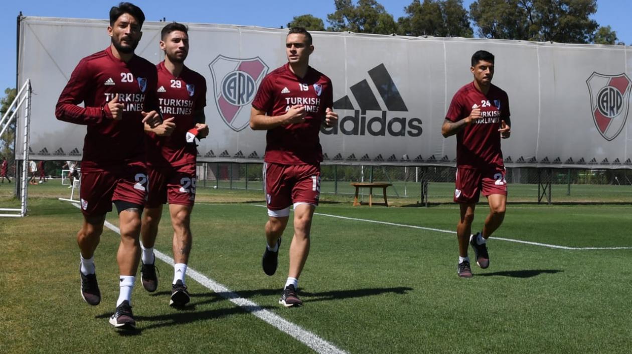Entrenamiento de River Plate.