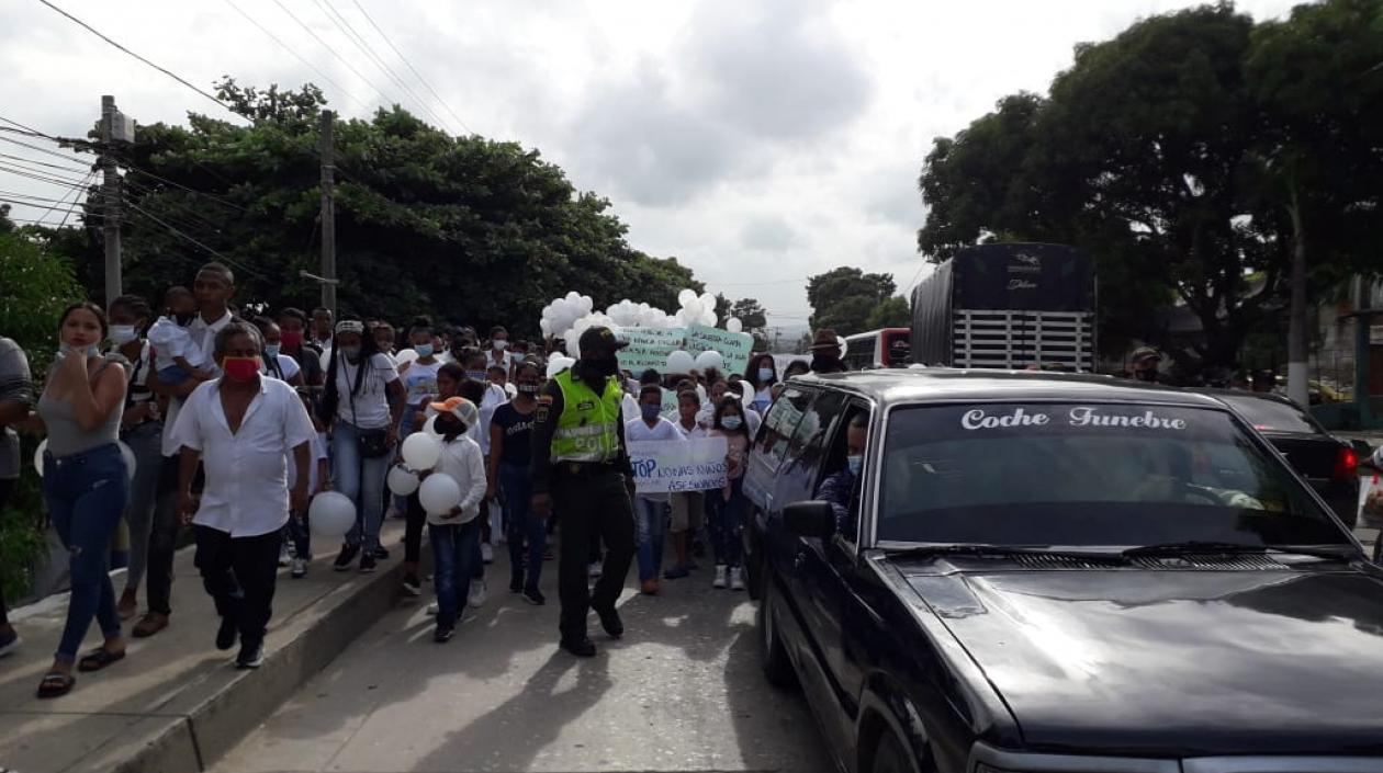 La comunidad exige justicia por la muerte del pequeño de 10 años. 