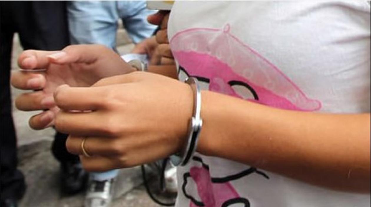 La mujer fue asegurada en centro carcelario de manera preventiva. 