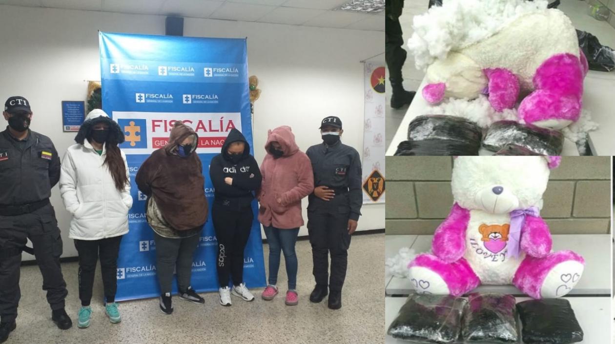 Cinco personas fueron capturadas durante los operativos. 