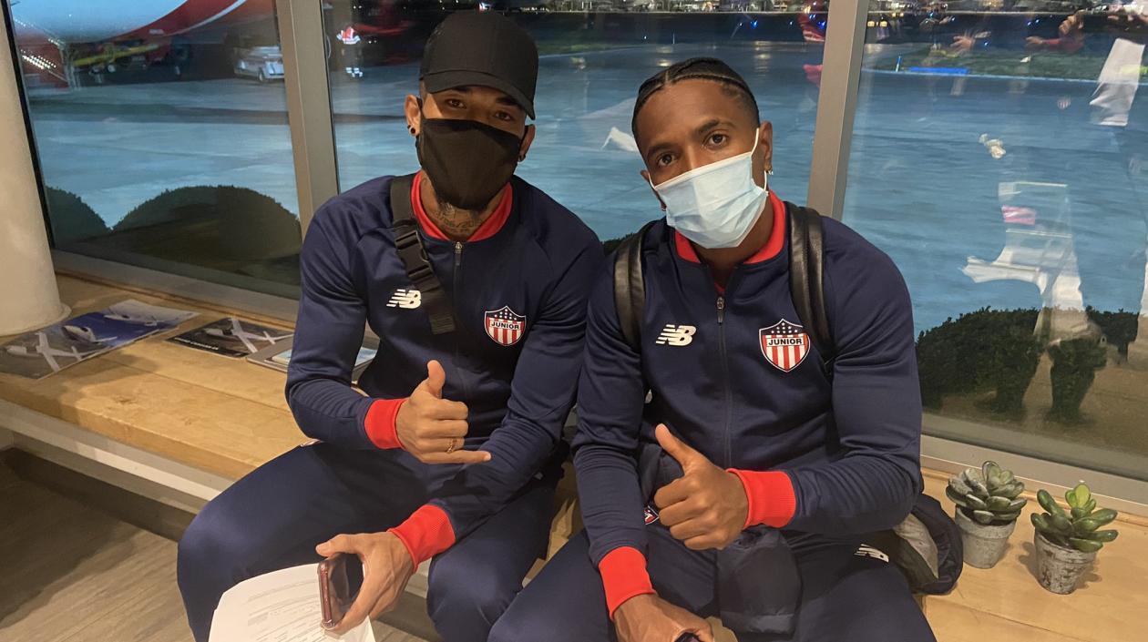 Reddy Hinestroza y Fabián Viáfara. 