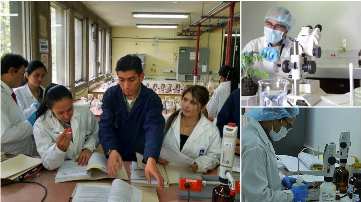 Laboratorio de suelos del IGAC.