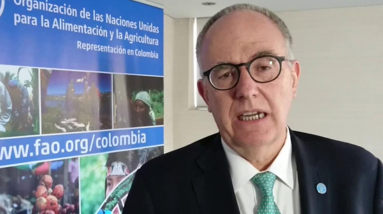 Julio Berdegué, representante regional de la FAO.