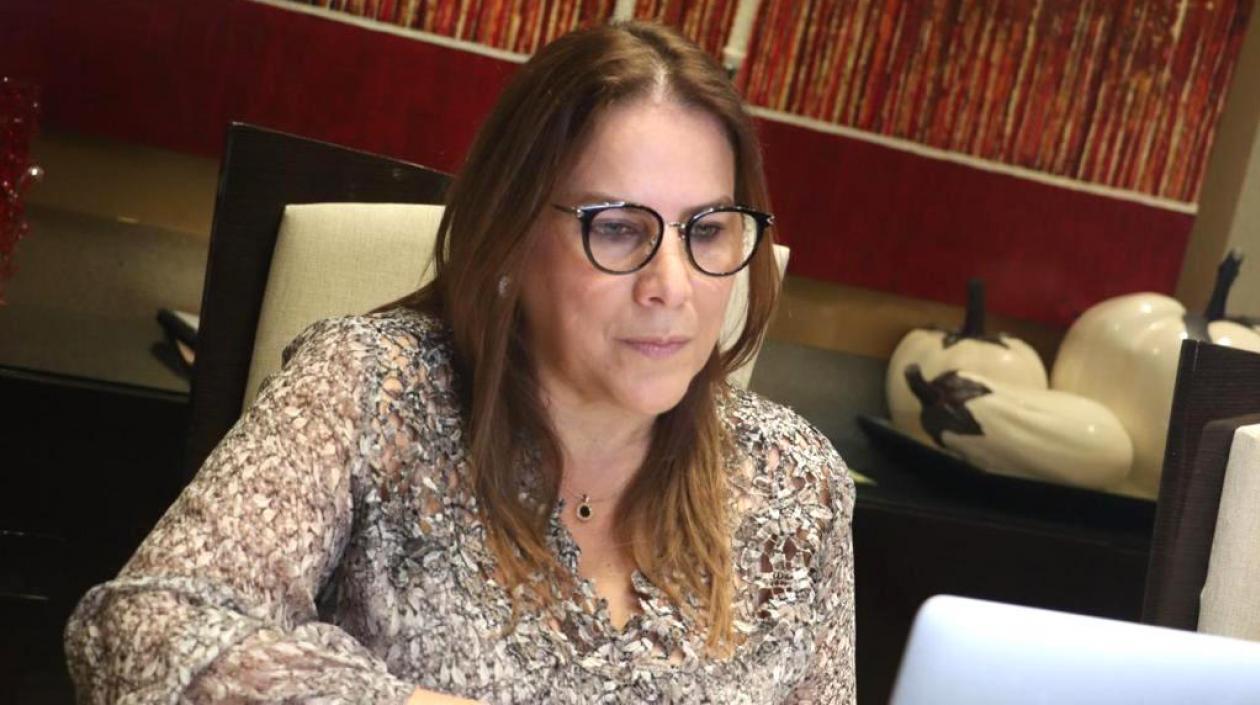 La Representante Martha Villalba, autora de la iniciativa.