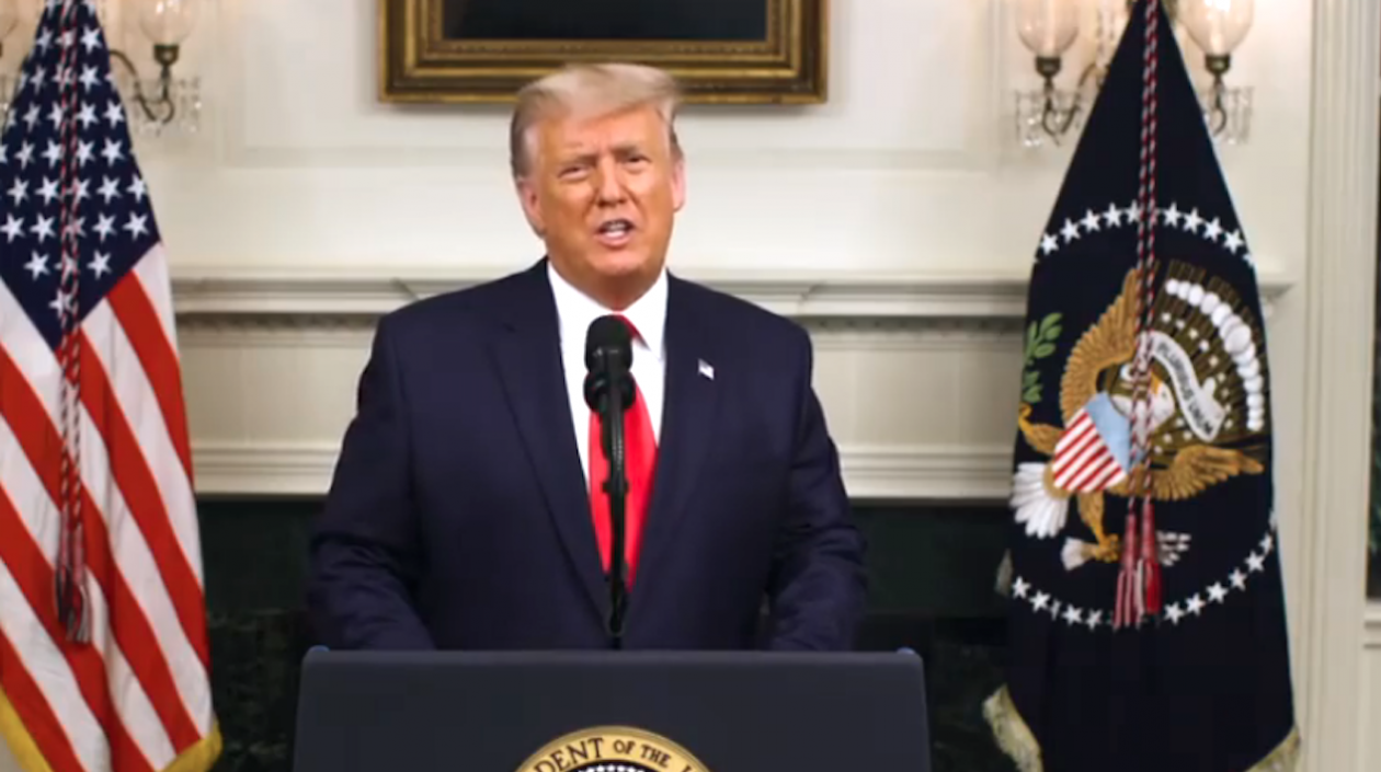 Donald Trump, presidente de Estados Unidos.