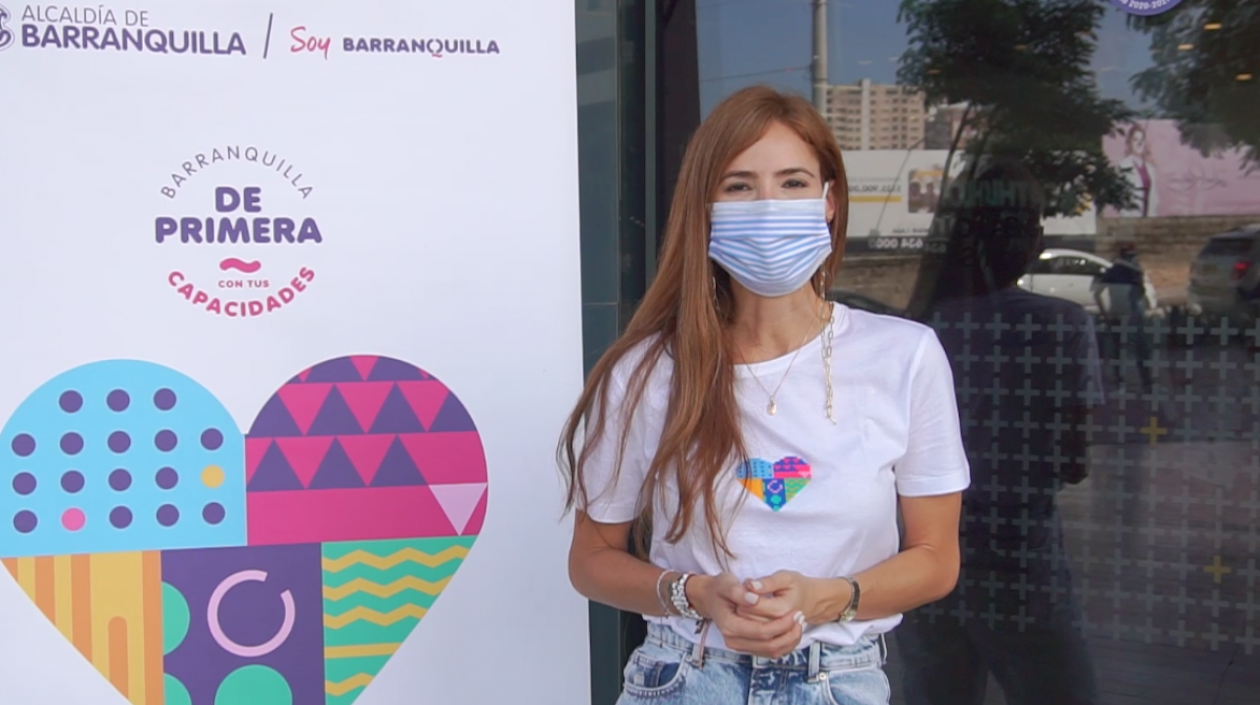 Silvana Puello, primera dama del Distrito.