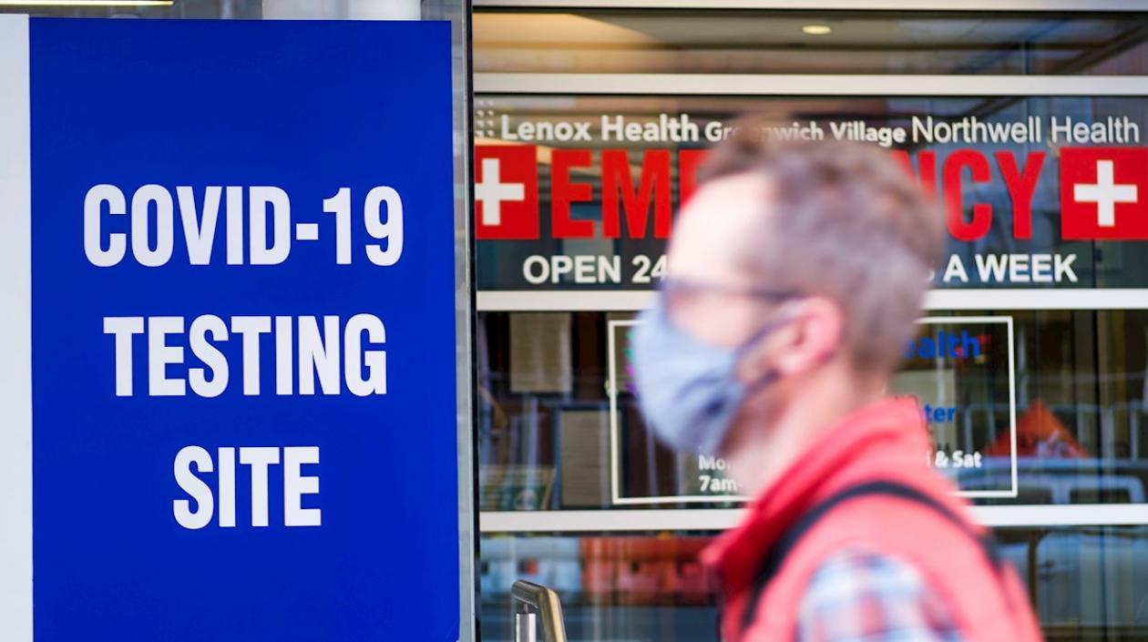 Estados Unidos se acercó este jueves a las 200.000 infecciones diarias.