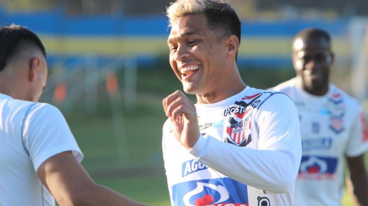 Teófilo Gutiérrez, delantero de Junior. 