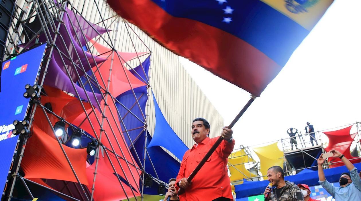 El Presidente de Venezuela, Nicolás Maduro.