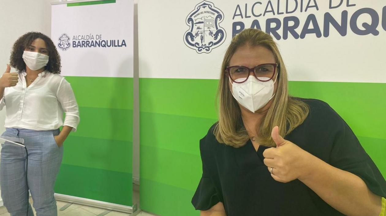 La secretaria de Educación del Distrito, Bibiana Rincón.