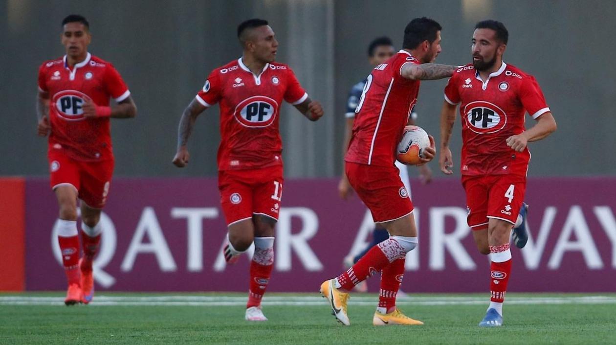 Jugadores de Unión La Calera. 