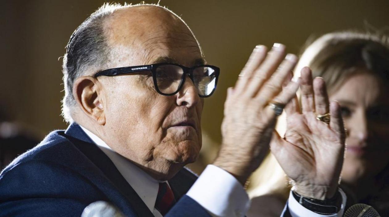 Rudy Giuliani, abogado del presidente de EE.UU., Donald Trump.