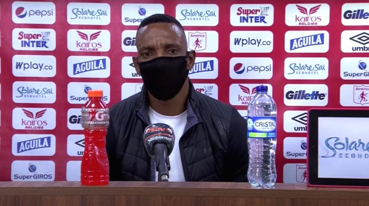 Luis Amaranto Perea, DT del Junior.