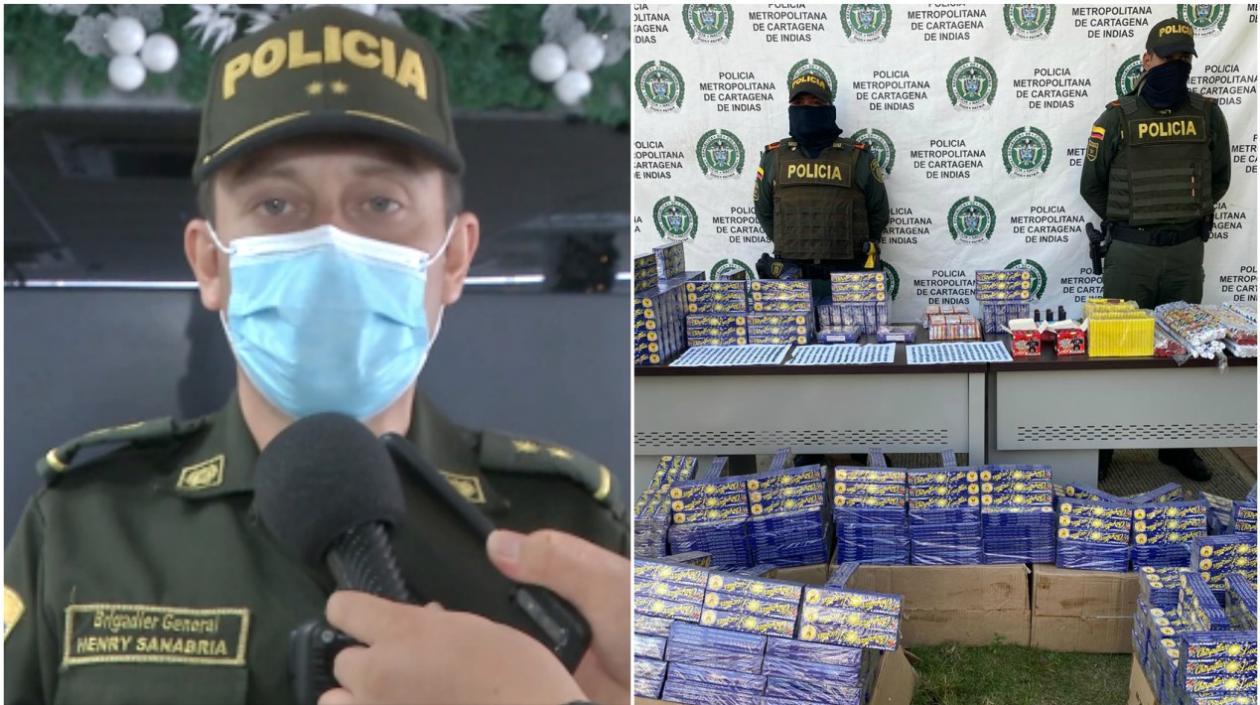 Comandante de la Mecar, BG. Henry Sanabria.