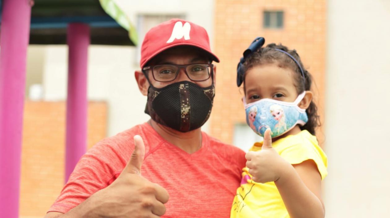 Ni niños ni adultos resultaron quemados durante la Noche de Velitas en Soledad. 