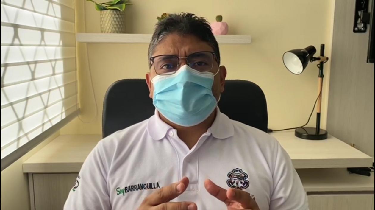 Humberto Mendoza, Secretario de Salud de Barranquilla.