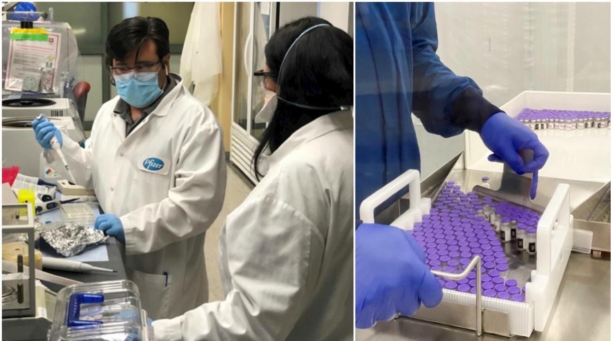 El índice de eficacia de la vacuna de Pfizer es del 95 % en general.