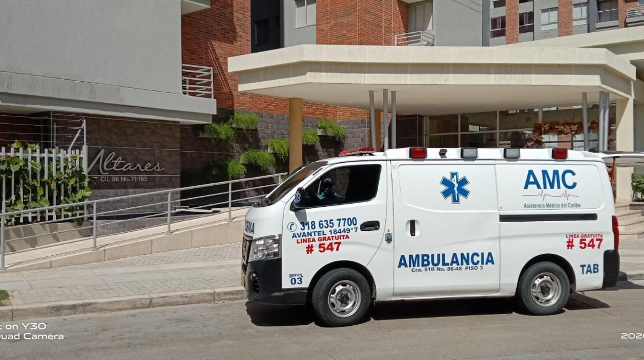 El hecho ocurrió en este edificio del barrio Villa Carolina. 