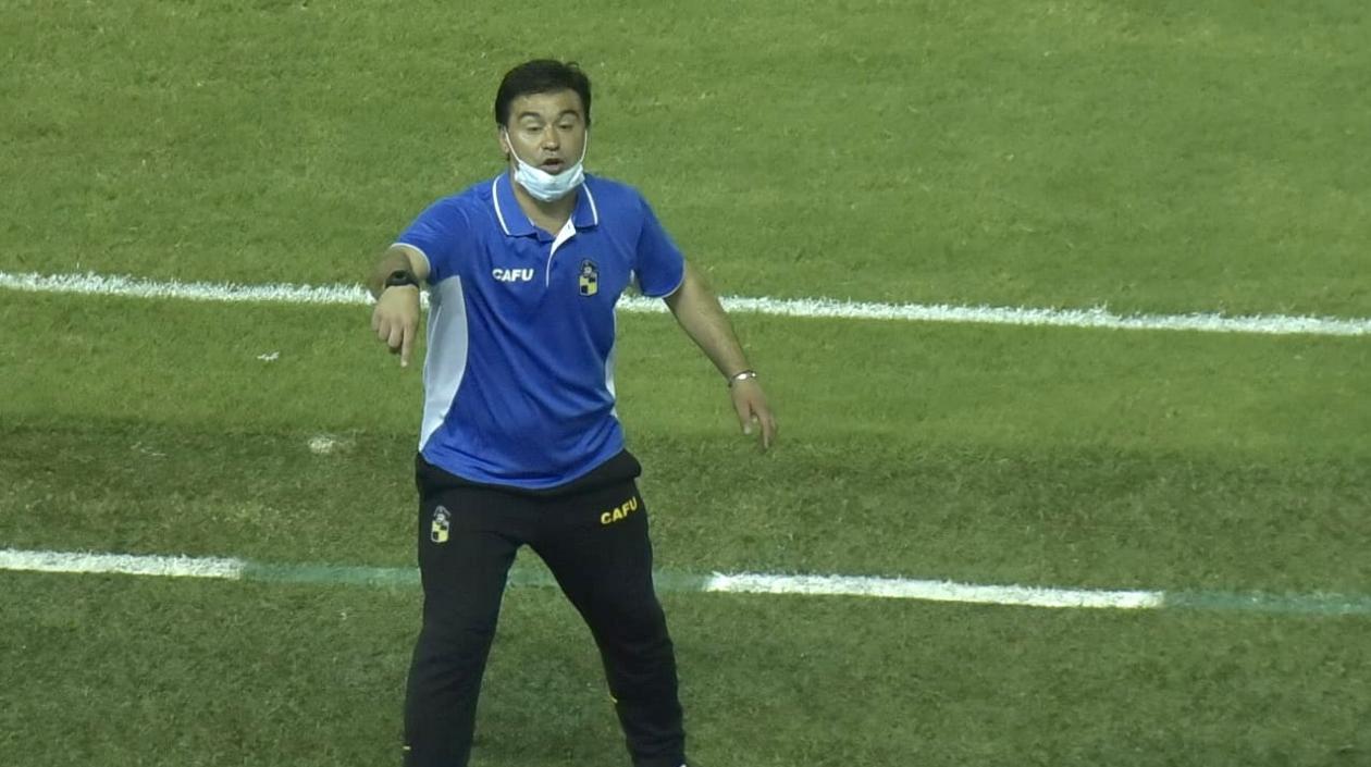 Juan José Ribera, técnico del Coquimbo Unido. 