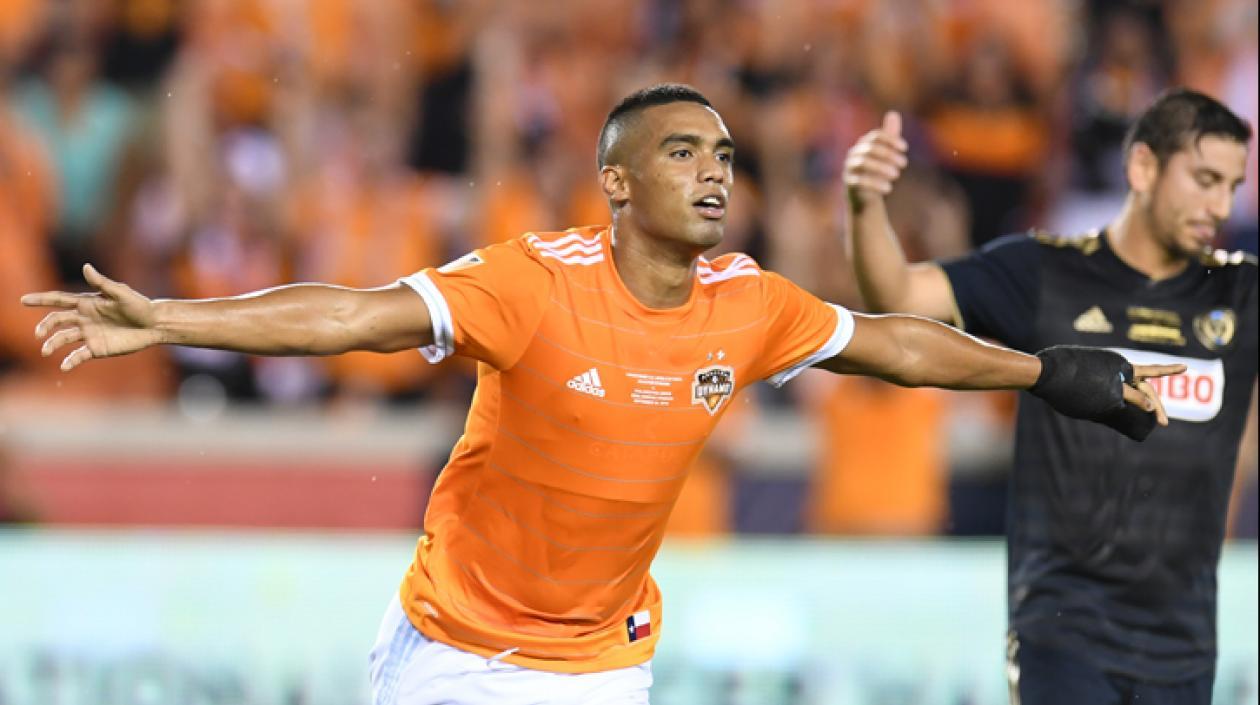 Mauro Manotas, delantero de Sabanalarga. 