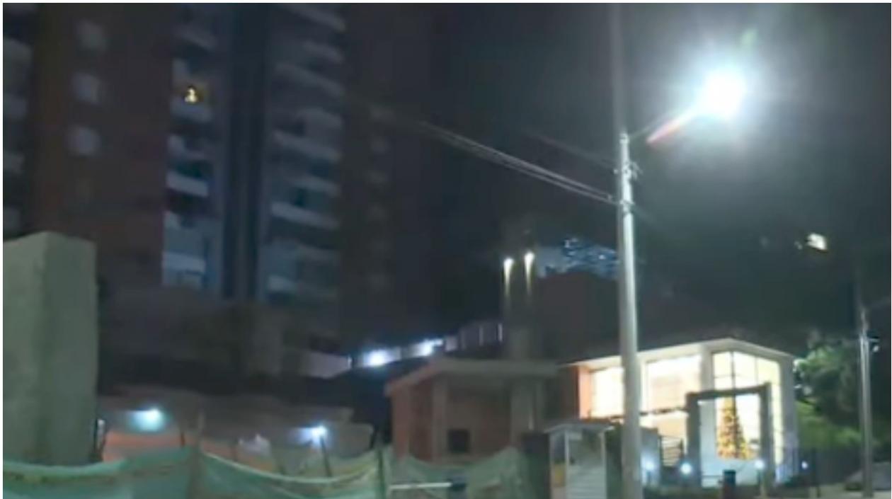 Lugar donde acudió la Policía Ambiental en Bogotá.